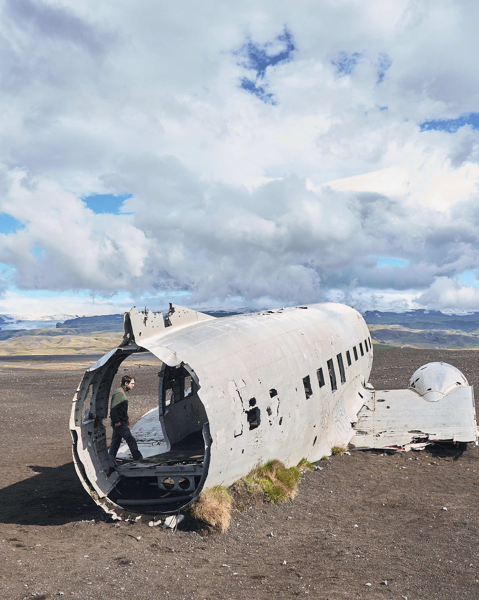 avión Sólheimasandur