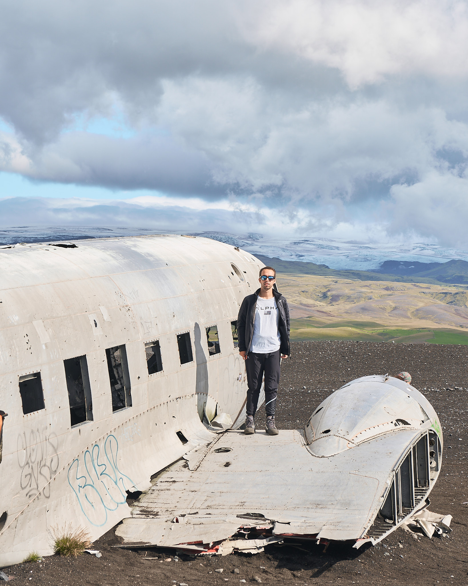 avión Sólheimasandur