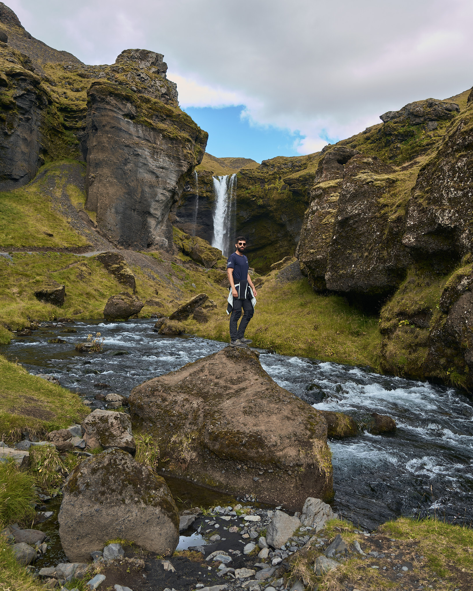 Kvernufoss. Cascadas Islandia