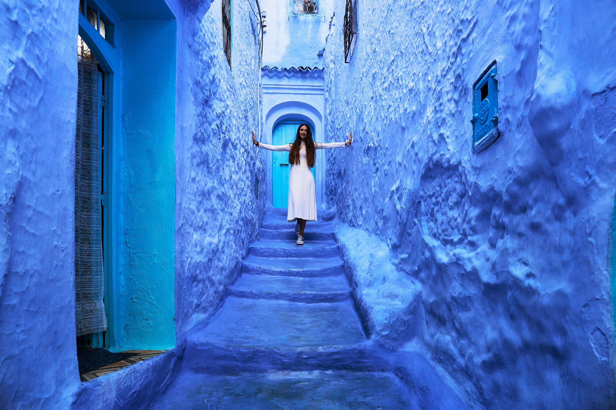 Calle azul Chaouen